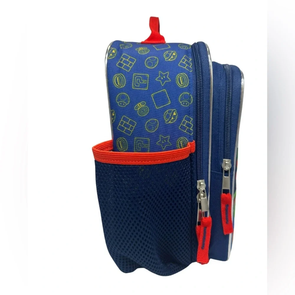 Super Mario and Luigi Nintendo Super Mario Game Time Reusable Lunch Bag